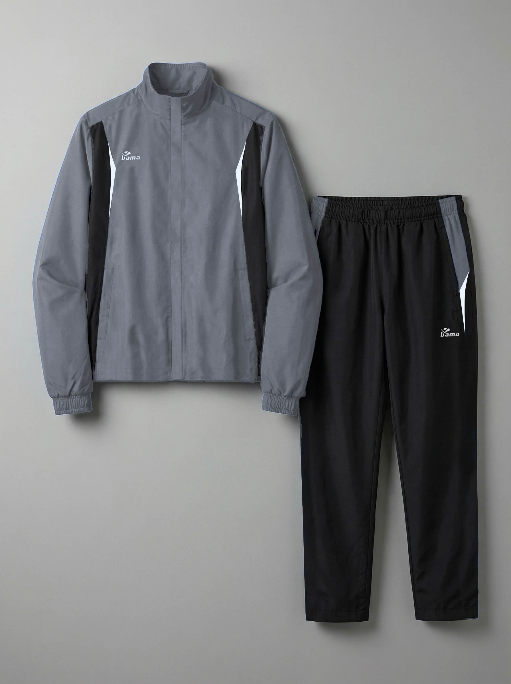 Buzo deportivo bama 2601 gris