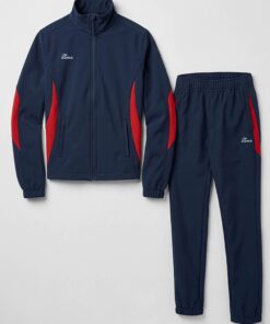 Buzo deportivo bama 2603 azul con rojo