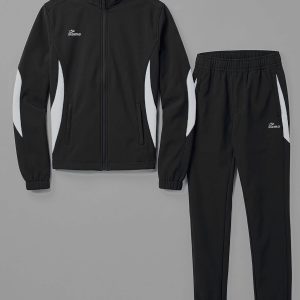 Buzo deportivo bama 2603 negro y blanco