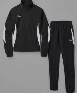 Buzo deportivo bama 2603 negro y blanco