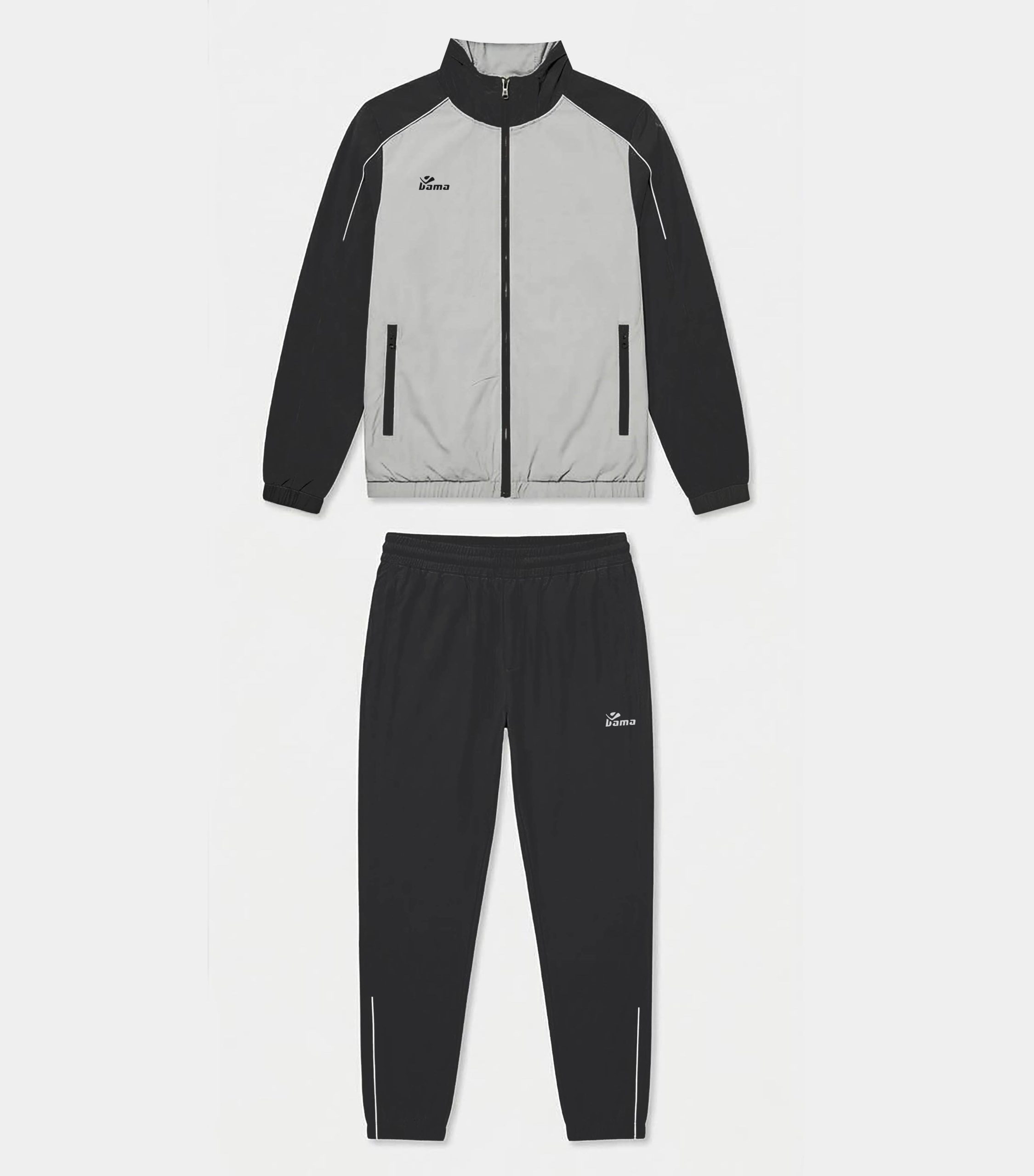 Buzo deportivo bama 2605 gris