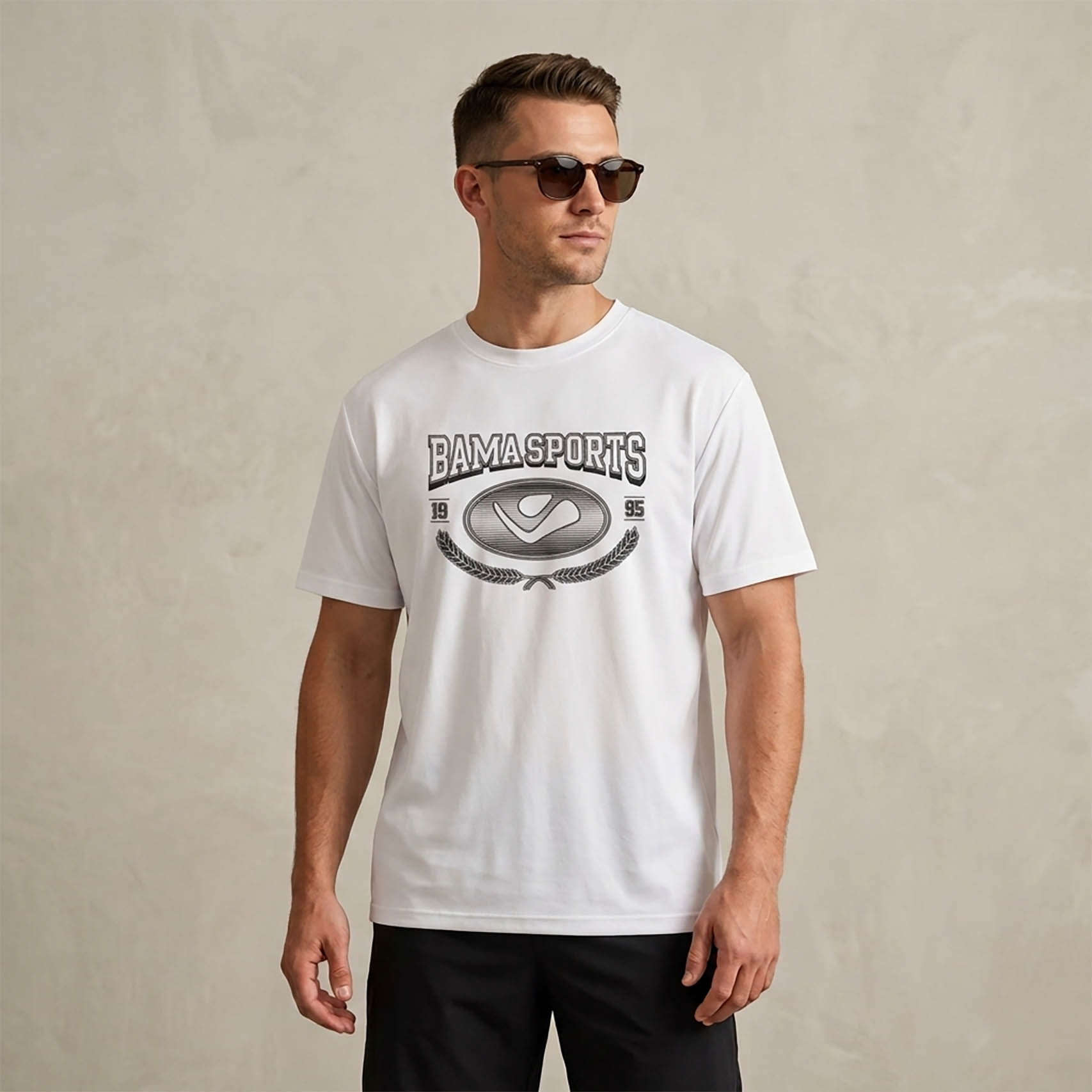 Polo bama sports regular fit white - Imagen 2