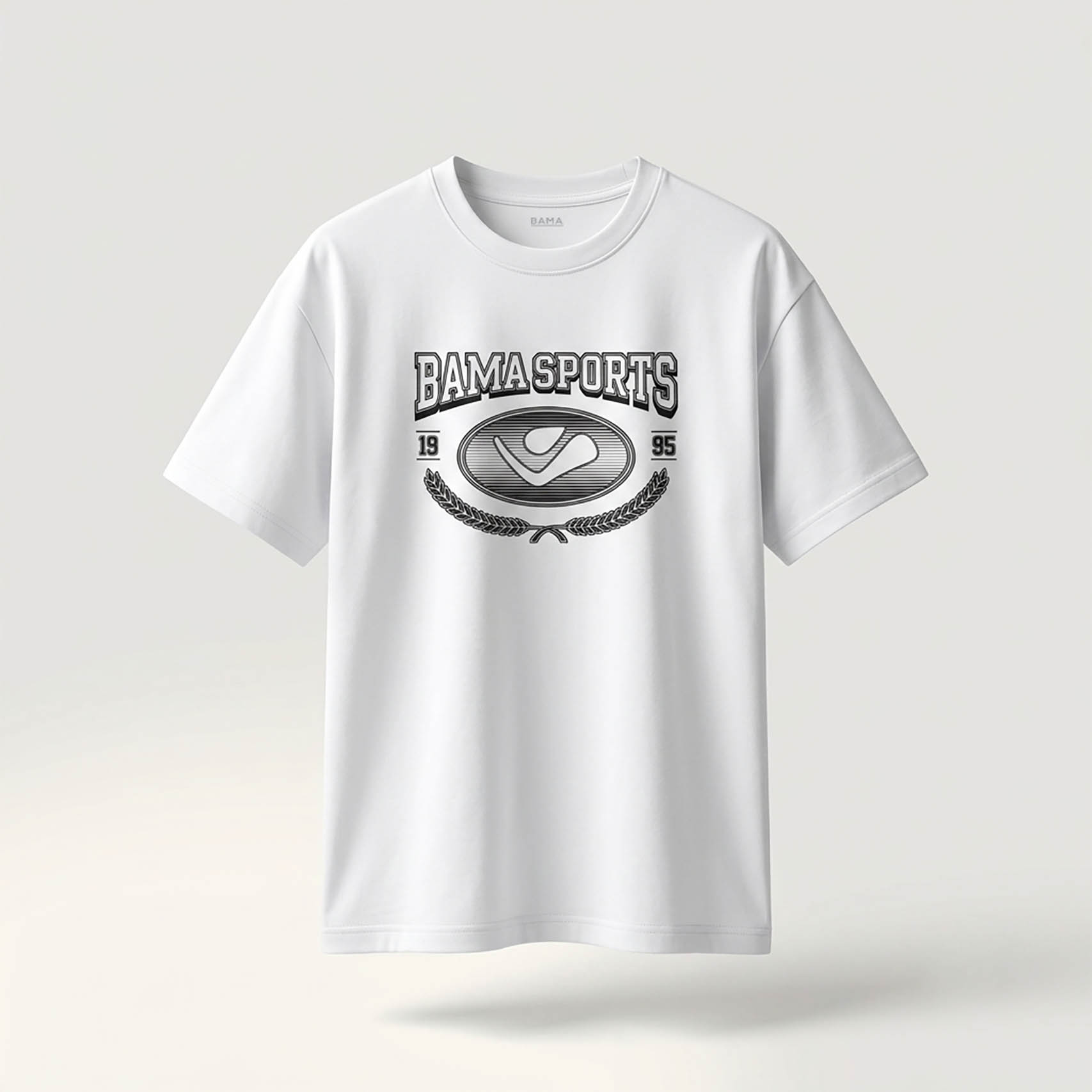 Polo bama sports regular fit white