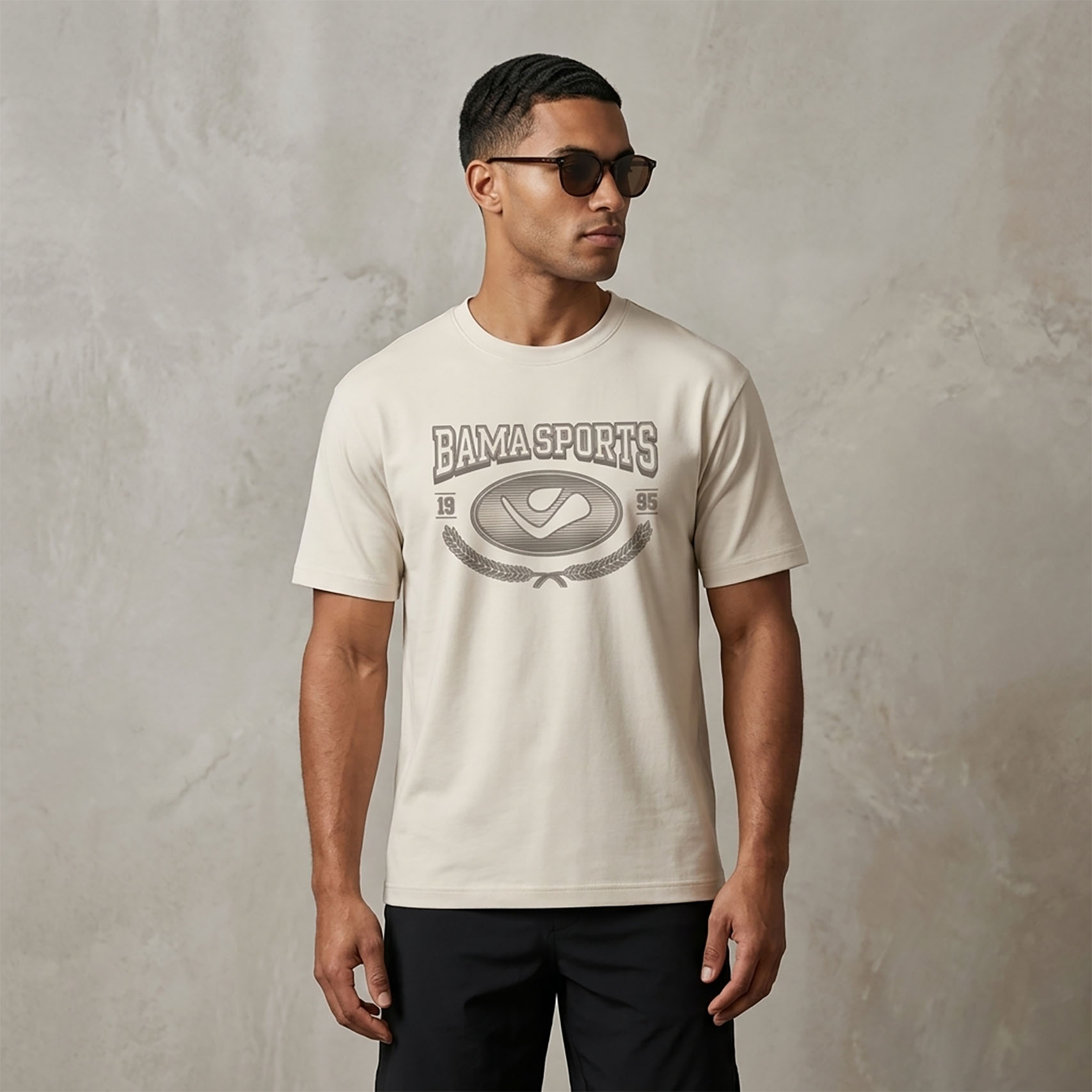 Polo bama sports regular fit cream - Imagen 2