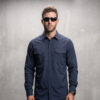 Camisa aventura terra azul