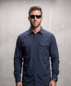Camisa aventura terra azul