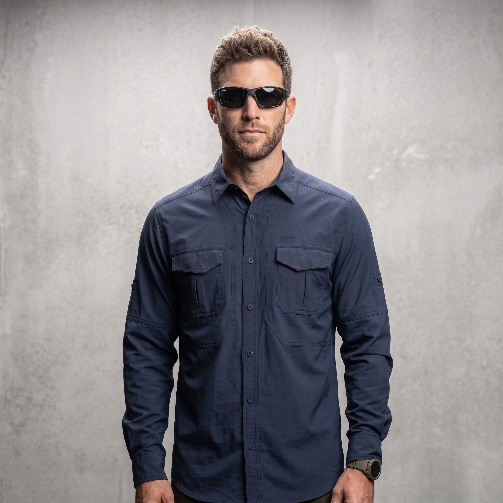 Camisa aventura terra azul